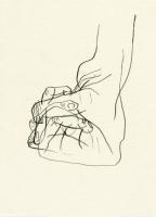 Untitled (Hand #6) | 15x20 cm | pencil on paper | 2017